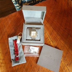 Michele Deco Diamond Watch